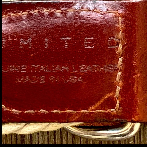 Tan Woven Belt with Brown Accents - Picture 5 of 7